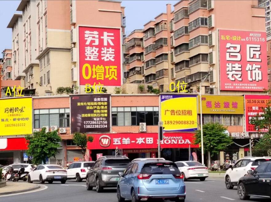 冈州大道东外墙广告牌-0
