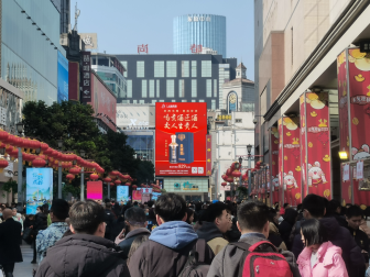 成都市春熙路中山广场LED